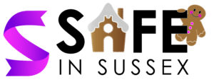 Safe in Sussex Charity gingerbread logo
